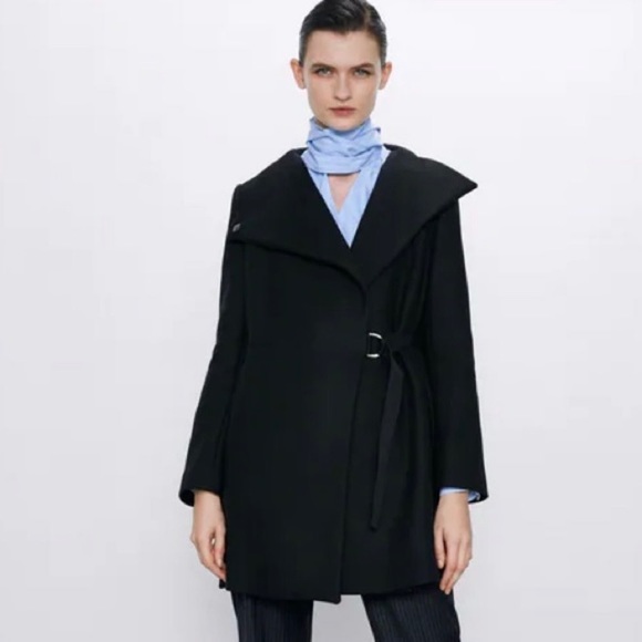 NEW Zara Manteco Wool Coat size small - Picture 1 of 10